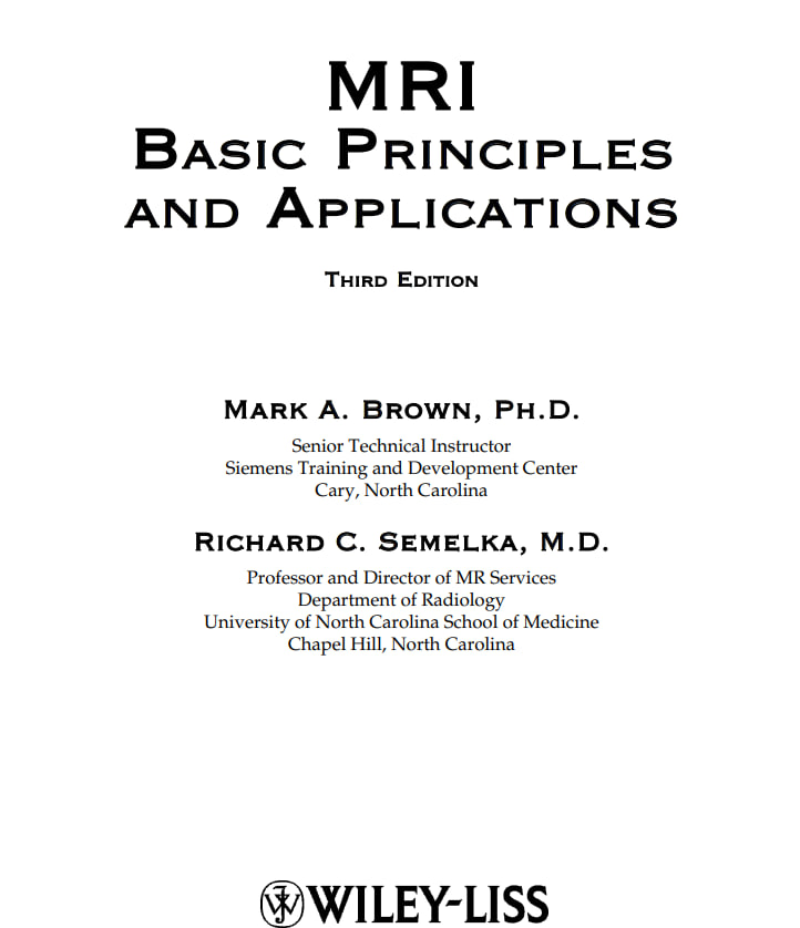 MRI Basic principles and applications