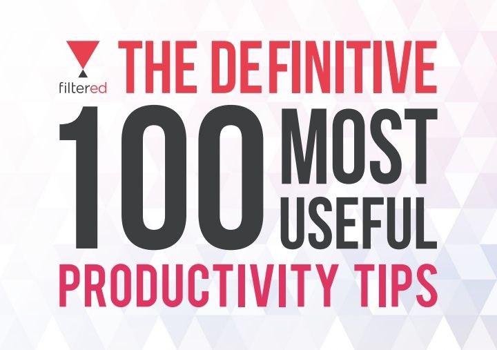 100 most useful productivity tips 