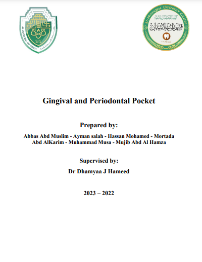 Gingival and Periodontal Pocket
