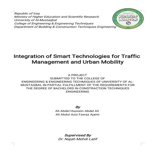 Integration of Smart Technologies for Tr