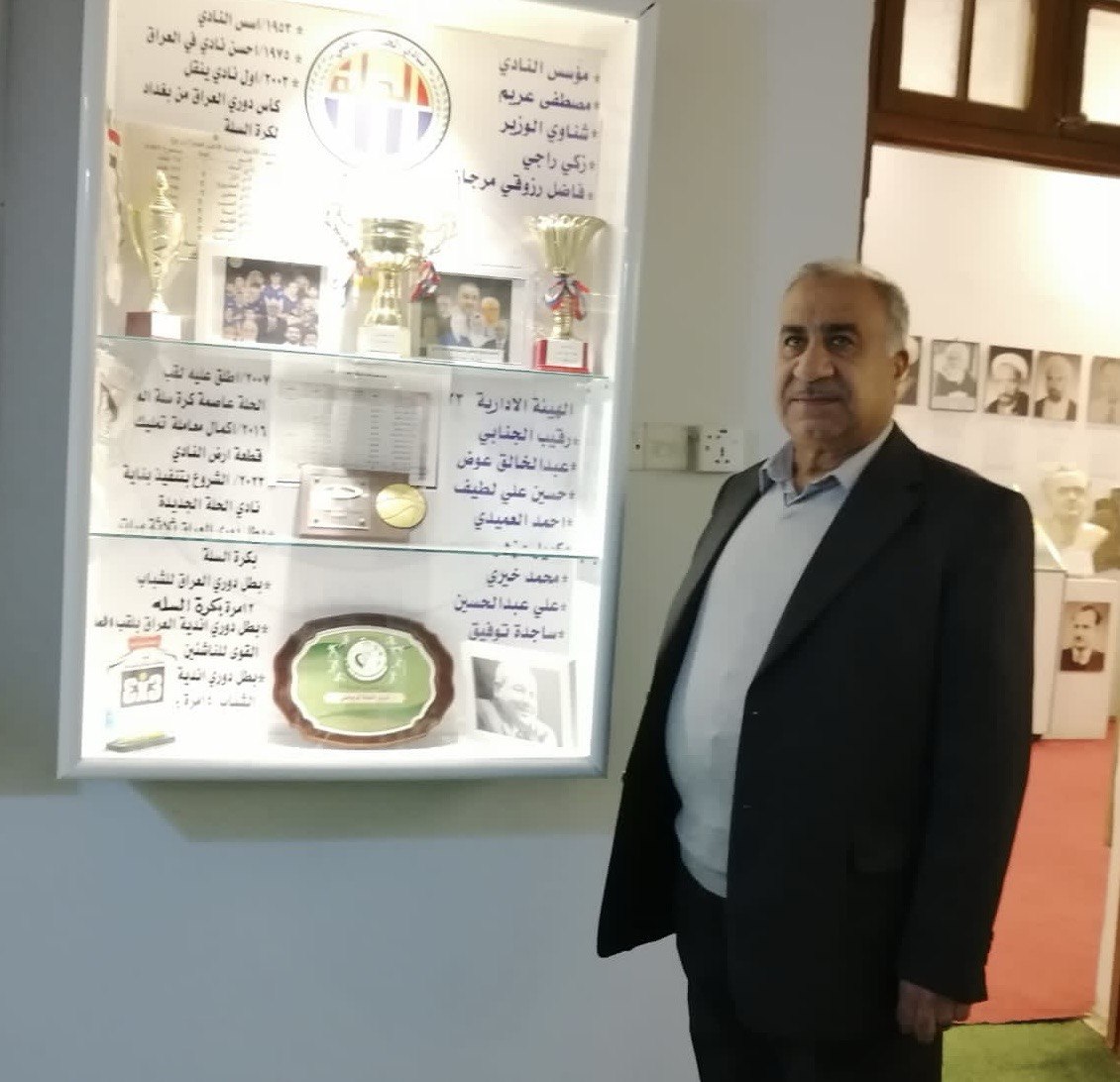 زيارة رئيس قسم الاثار الى متحف الحلة المعاصر