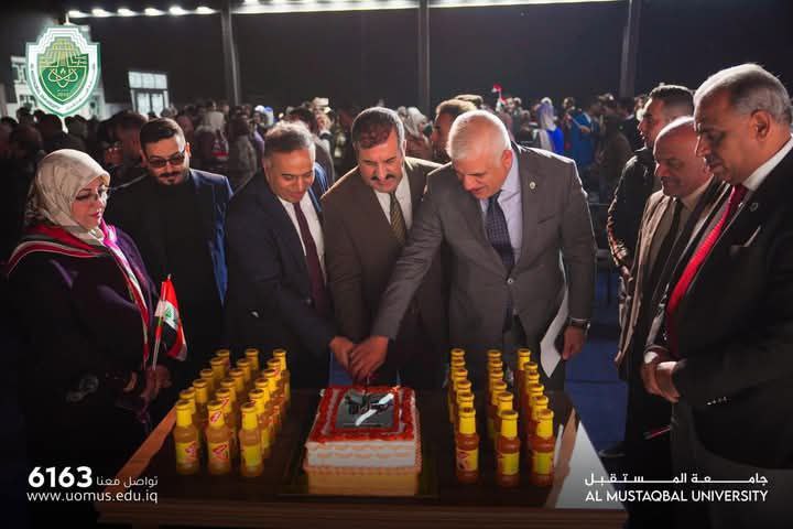 برعاية رئيس جامعة المستقبل الاستاذ الدكتور حسن شاكر مجدي المحترم,نظّمت جامعة المستقبل احتفالية مميزة بمناسبة الذكرى السابعة للنصر الكبير على فلول الإر-هاب.