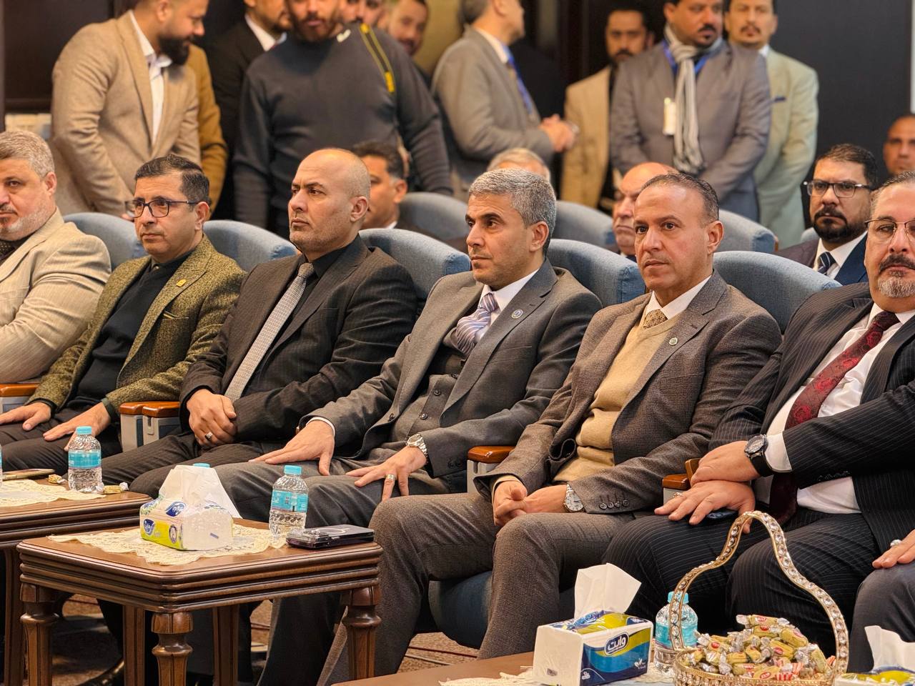 مشاركة عميد كلية الهندسة والتقنيات الهندسية في المؤتمر الدولي الثامن للعلوم الهندسية بجامعة كربلاء