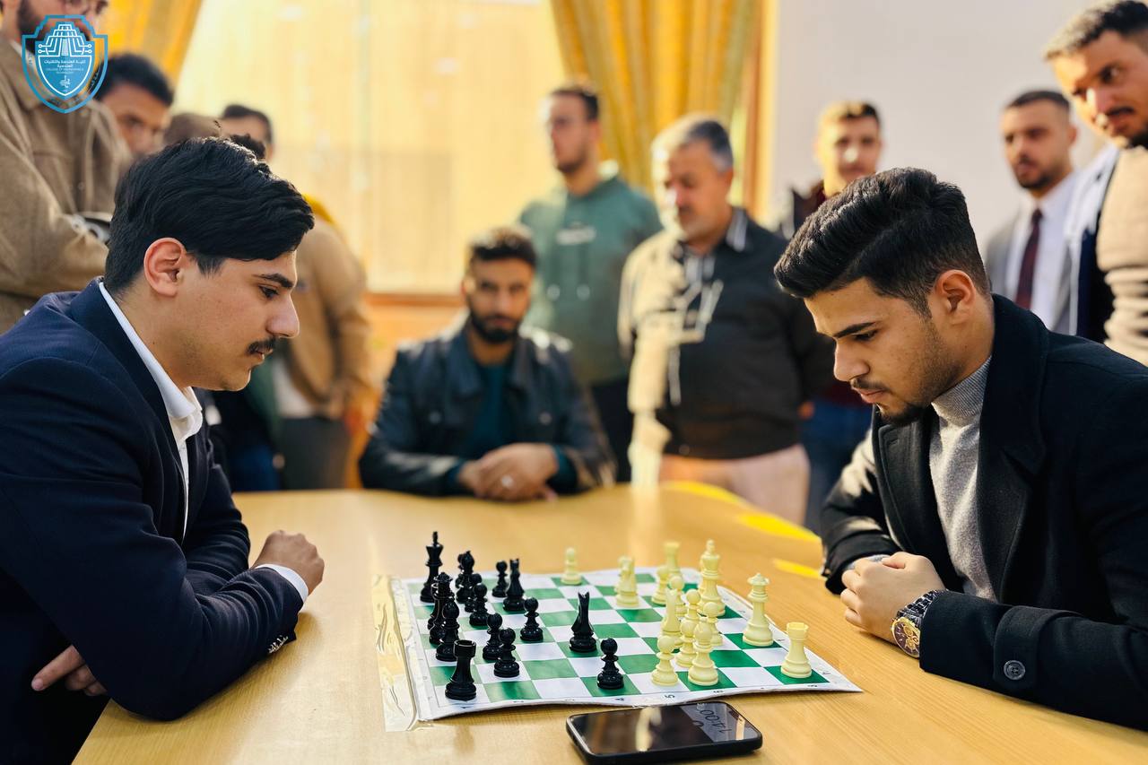 أفتتاح بطولة الشطرنج في -  كلية الهندسة  والتقنيات الهندسية ..