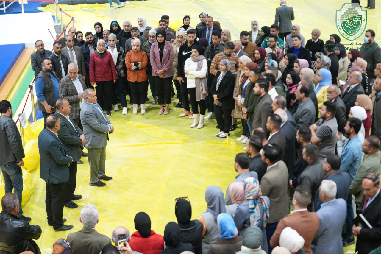 استراتيجية نحو النجاح، يتولى رئيس الجامعة  -- مهمة الإشراف على الفرق المكلفة بتنظيم فعاليات أسبوع الاستدامة