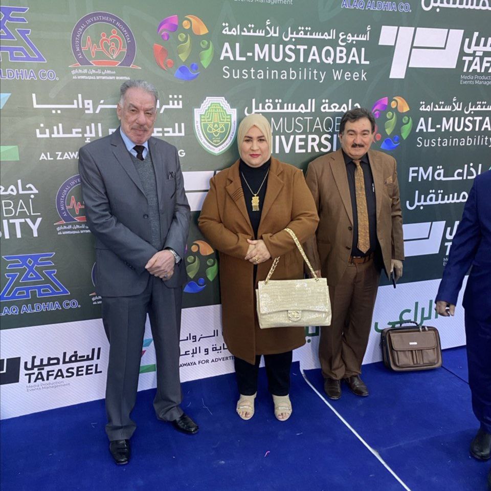 الدكتور خالد المرزوك يلتقي بعميد كلية الادارة والاقتصاد جامعة القادسية