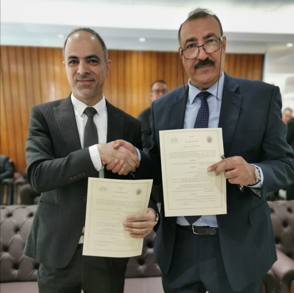 جامعة المستقبل توقع مذكرة تعاون علمي مع جامعة فلسطين الاهلية