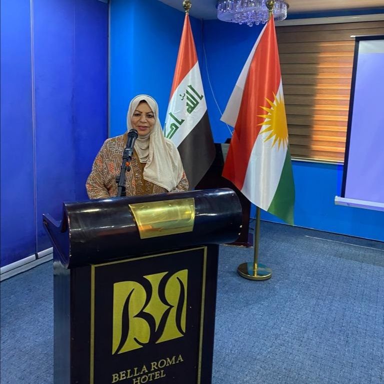 مسؤولة وحدة ضمان الجودة "ا.د. امل عبد محمد علي" تنير قائمة اعضاء اللجنة العلمية لمؤتمر اربيل