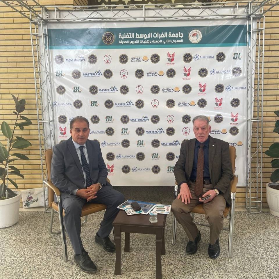 المعاون الاداري يلبي دعوة رئيس جامعة الفرات الاوسط التقنية