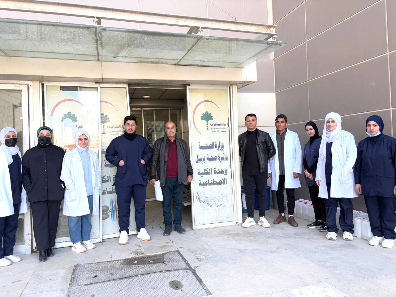 رحلة علمية لطلاب تقنيات الكلية الصناعية  لتطوير مهاراتهم في رعاية مرضى الفشل الكلوي