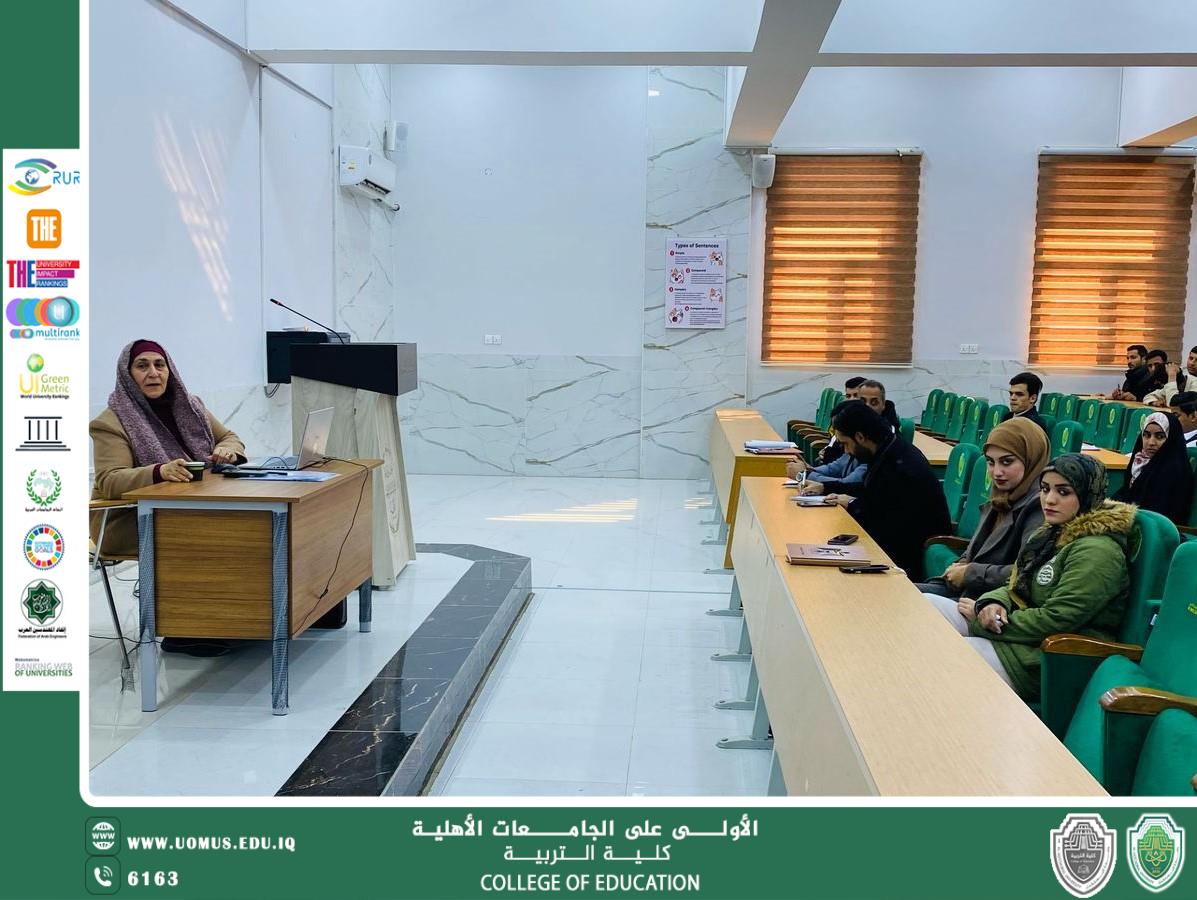 بالمشاركة مع كلية الفنون الجميلة نظمت كلية التربية ورشة عمل حول الصحة النفسية والفنون في جامعة المستقبل.