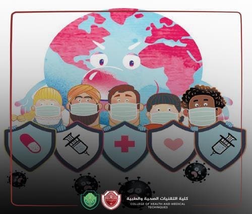 مقاله علمية للسيدة العميدة الاستاذ المساعد الدكتور زهراء حليم القيم بعنوان   " Health security "