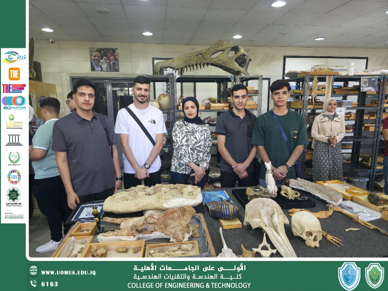 استمرار تدريب طلبة جامعة المستقبل في جامعة المنصورة – اليوم الأول