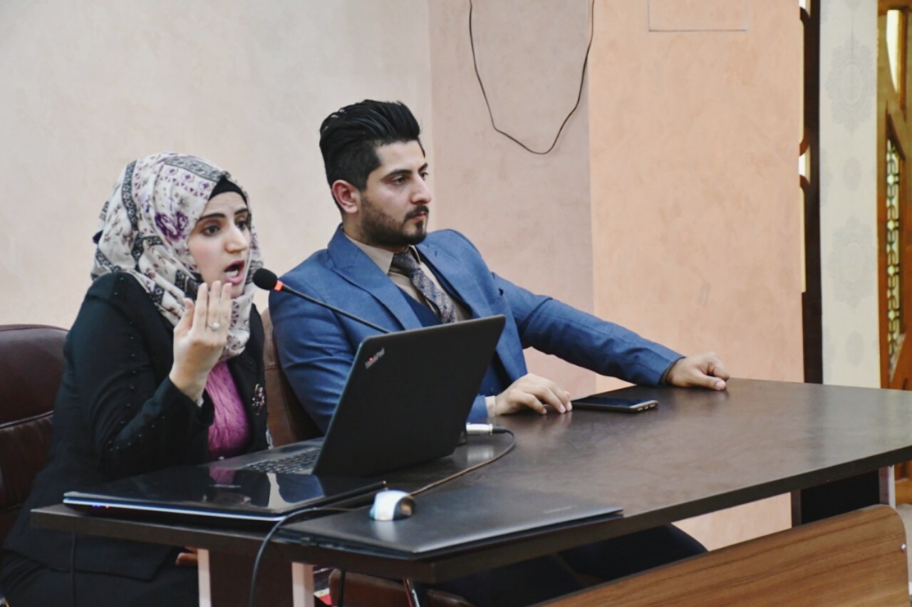 ندوة علمية بعنوان " القواعد الاساسية لكتابة مشروع التخرج "