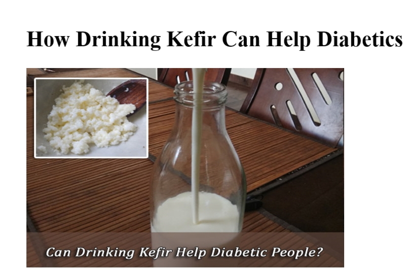 How Drinking Kefir Can Help Diabetics تم نشر مقالة علمية للدكتورة رشا فاضل عبيد بعنوان