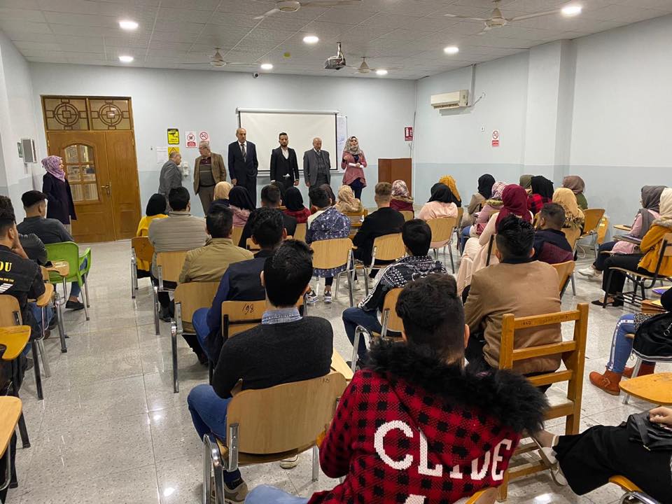 لغرض شرح نظام المقررات كلية المستقبل الجامعة تستقبل طلبة المرحلة الاولى للعام الدراسي 2019_2020