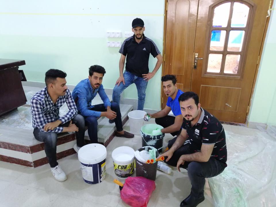 حملة طلابية تطوعية 