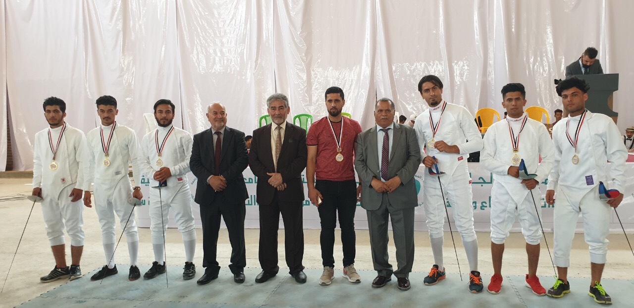 فعالية المبارزة في يوم تأسيس كلية المستقبل الجامعة 