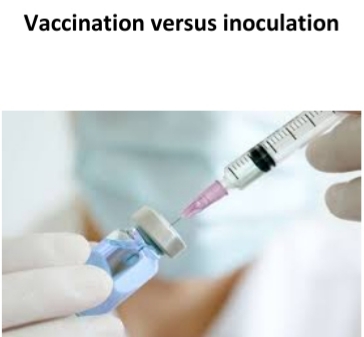 تم نشر مقالة علمية للتدريسية *رشا فاصل عبيد* بعنوان  Vaccination versus inoculation