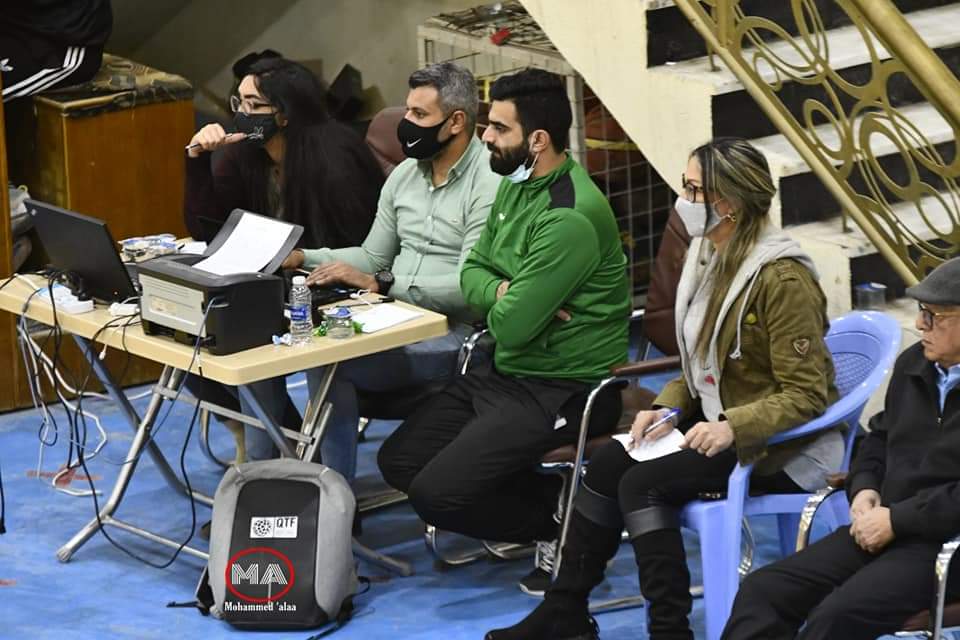 دوري كرة السلة العراقي بين نادي الحلة ونادي نفط الشمال