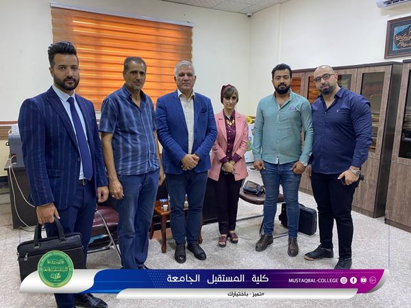  برعاية السيد عميد كلية المستقبل الجامعة الاستاذ الدكتور حسن شاكر مجدي المحترم  نظم قسم تقنيات الاشعة صباح هذا اليوم الاربعاء الموافق 3-11-2021 ورشة علمية بعنوان ( الوقاية من الأشعاع )  بالتعاون المشترك مع مديرية بيئة بابل. 