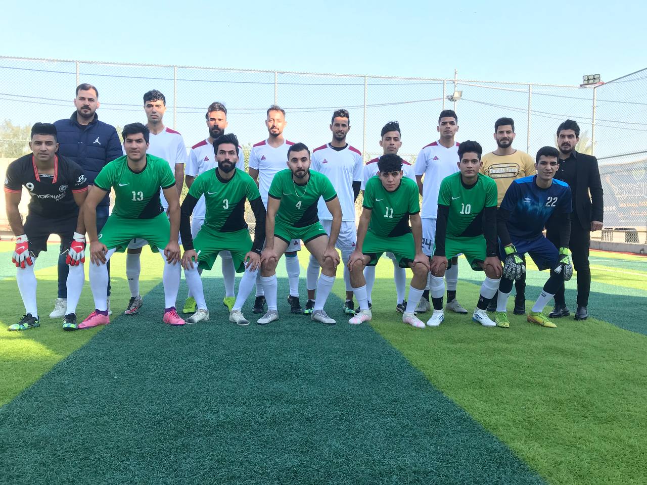 دورى كرة القدم للصالات بين اقسام كلية المستقبل الجامعة