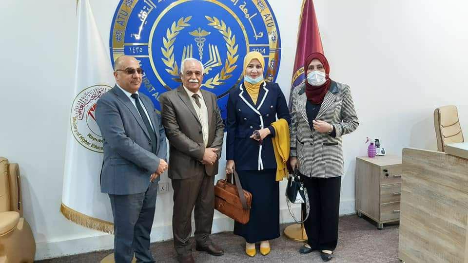 تدريسي في قسم تقنيات المختبرات الطبية يشارك في الورشة العلمية لمجلس تحسين جودة التعليم التقني الصحي والطبي  