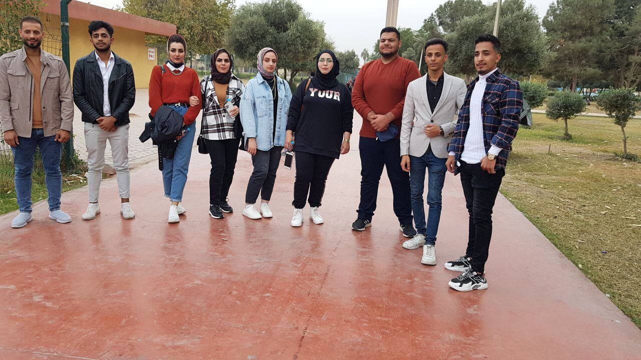 نظم قسم هندسة تقنيات الأجهزة الطبية في كلية المستقبل الجامعة سفرة ترفيهية الى جزيرة بغداد السياحية