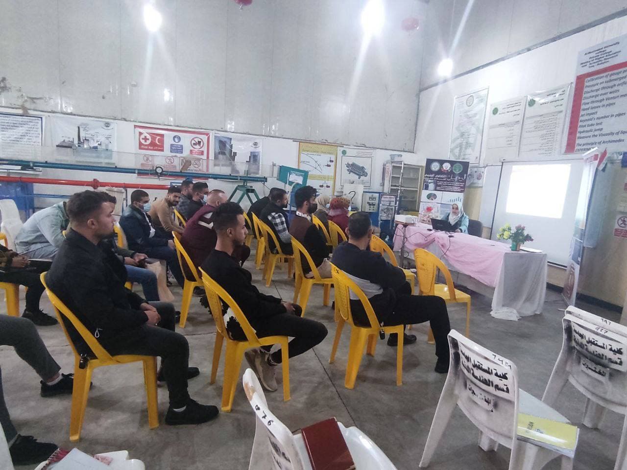 قسم هندسة تقنيات التكييف و التبريد يقيم ورشة حول الطاقة المتجددة