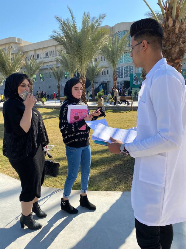 برعاية السيد عميد كلية المستقبل  الاستاذ الدكتور حسن شاكر مجدي المحترم يقيم قسم تقنيات  التخدير  نشاط توعوي بمناسبة الاسبوع العالمي للمضادات الحيويه 