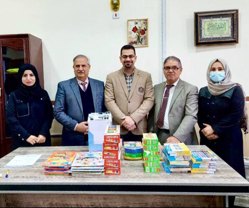  زيارة قسم هندسة تقنيات البناء والانشاءات الى معهد التوحد التابع للعتبة الحسينية/ فرع بابل