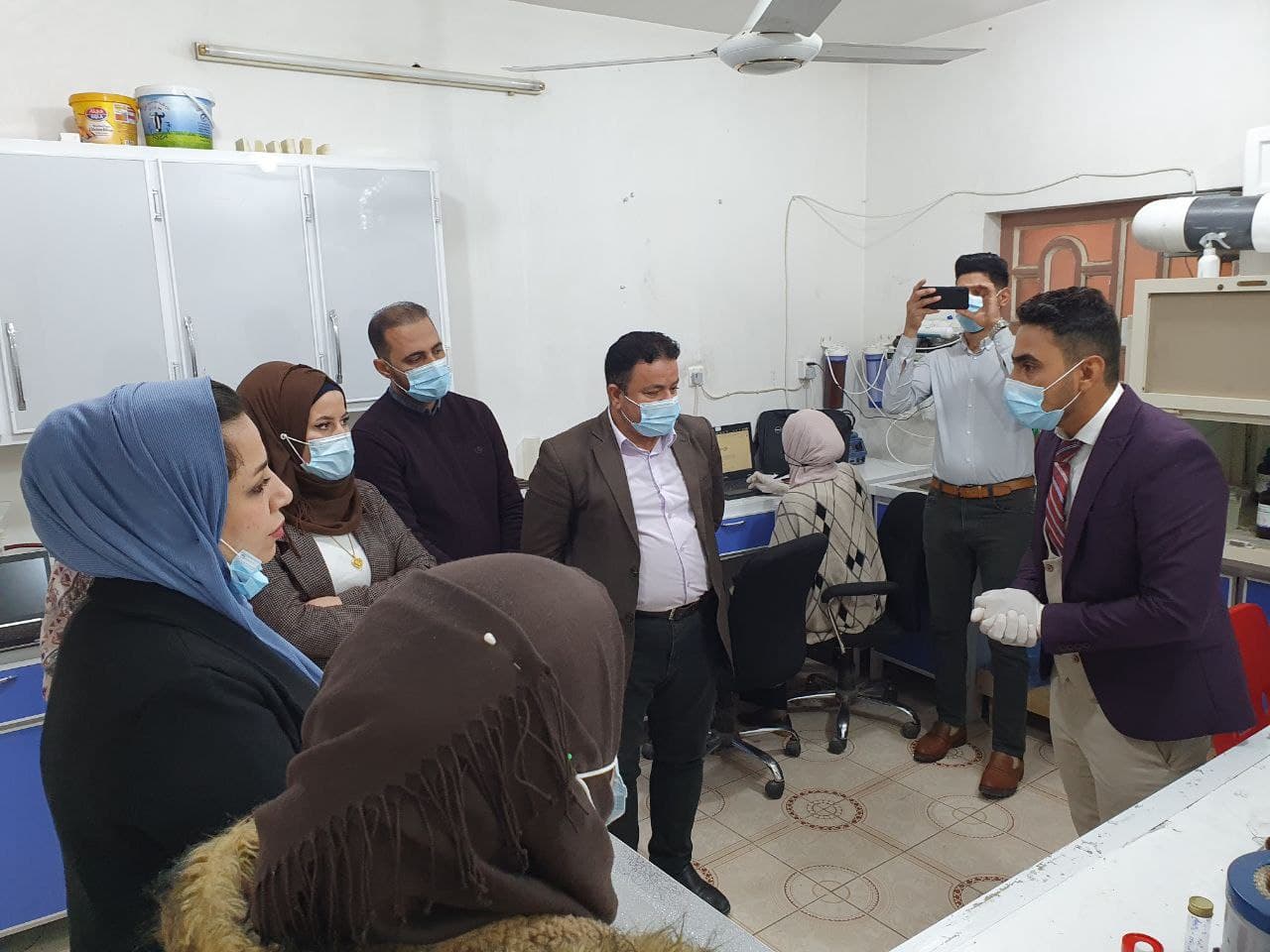 قسم هندسة تقنيات التكييف و التبريد ينظم سفرة علمية الى مؤسسة الفاضل ومركز تقنيات النانو في محافظة بابل 