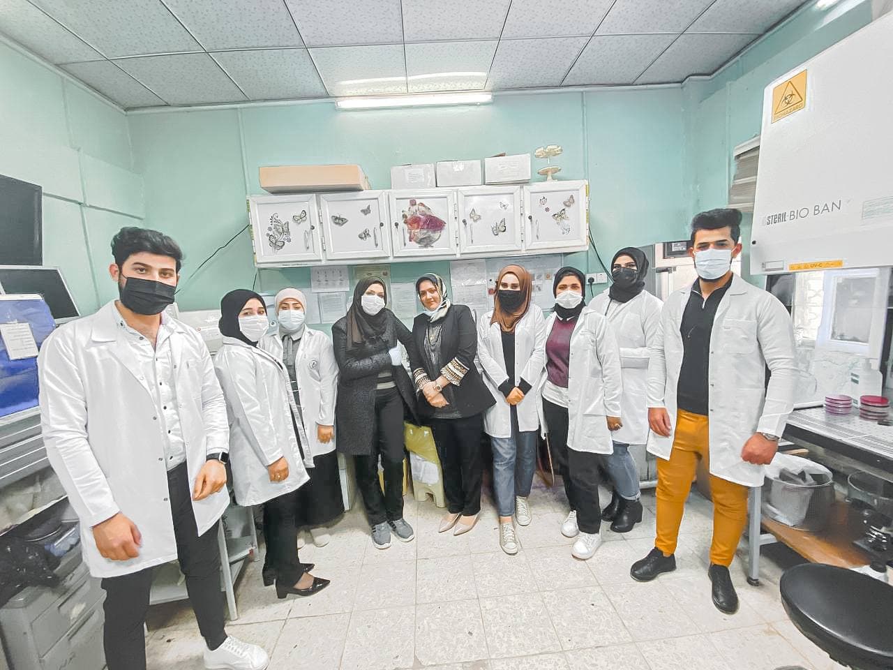 زيارة تدريبية علمية الى مدينة مرجان الطبية 