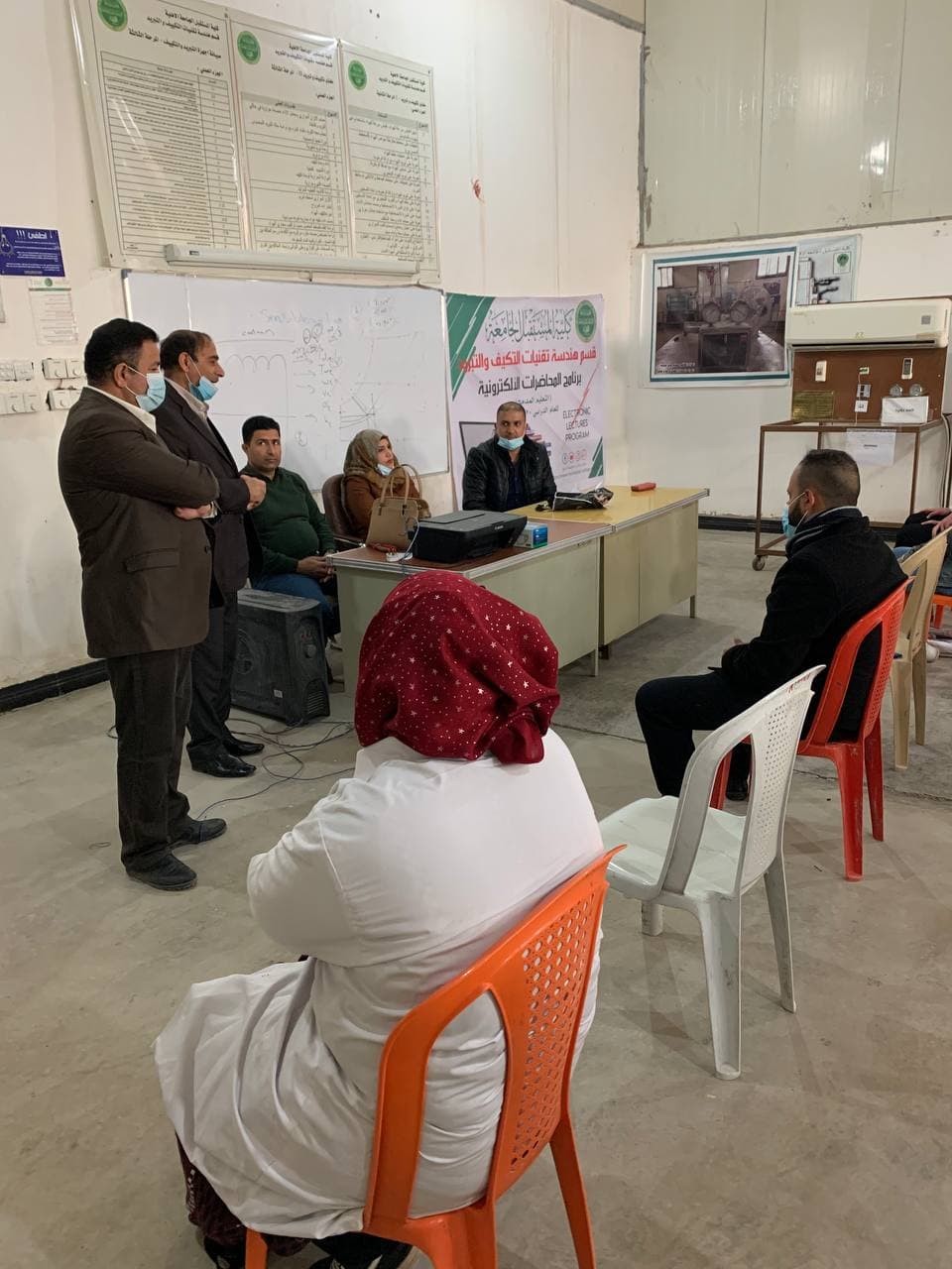 تفعيل الية التعاون بيين كلية المستقبل وجامعة الفرات الاوسط / المعهد الفني - بابل 