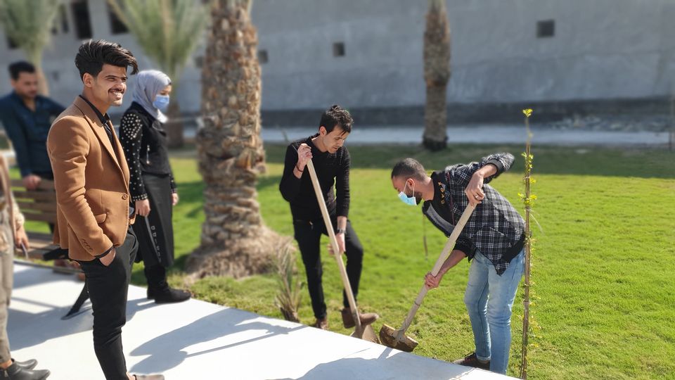  بدء فعاليات الزراعة في كلية المستقبل الجامعة