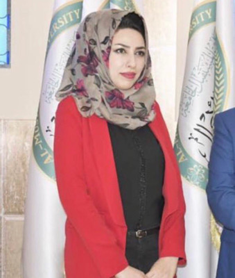 منح التدرسية في قسم القانون م.م. بان سيف الدين شهادة مشاركة من قبل مؤسسة الغدق للخدمات العامة والتنمية 