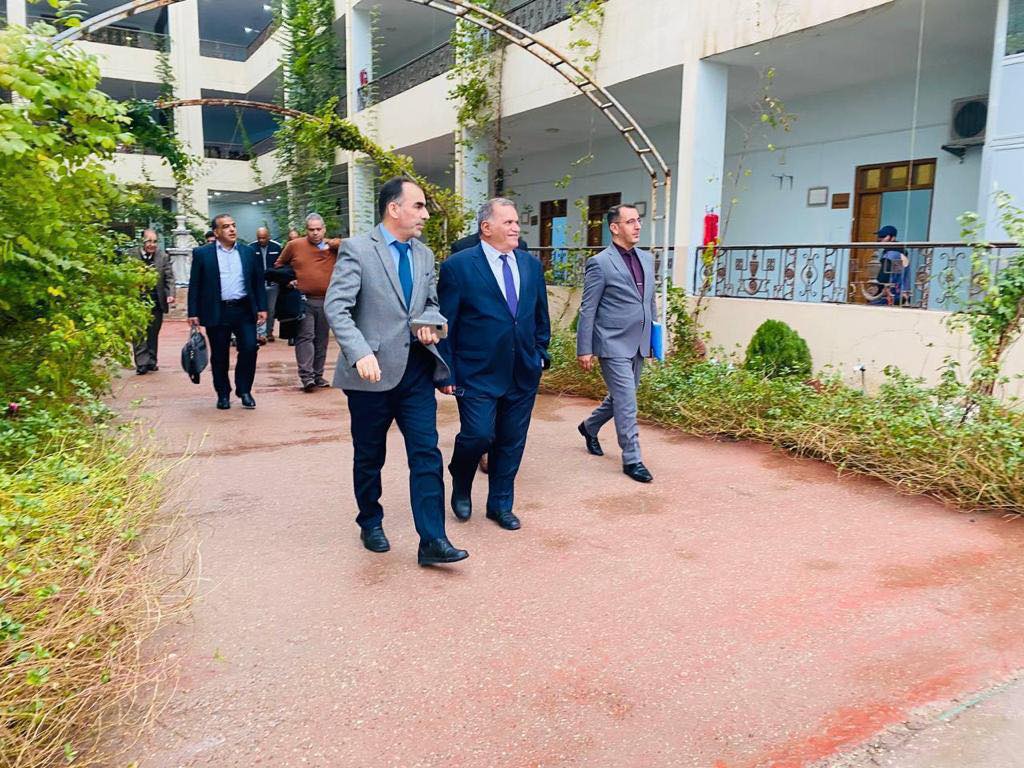 فريق الاعتماد لاتحاد المهندسين العرب ينظم ورشه تدريبيه داخل كلية المستقبل