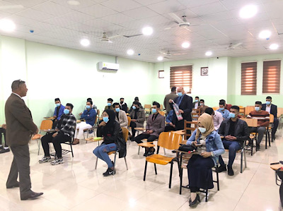 قسم القانون استقبل طلبة المرحلة الاولى النافذة الثانية