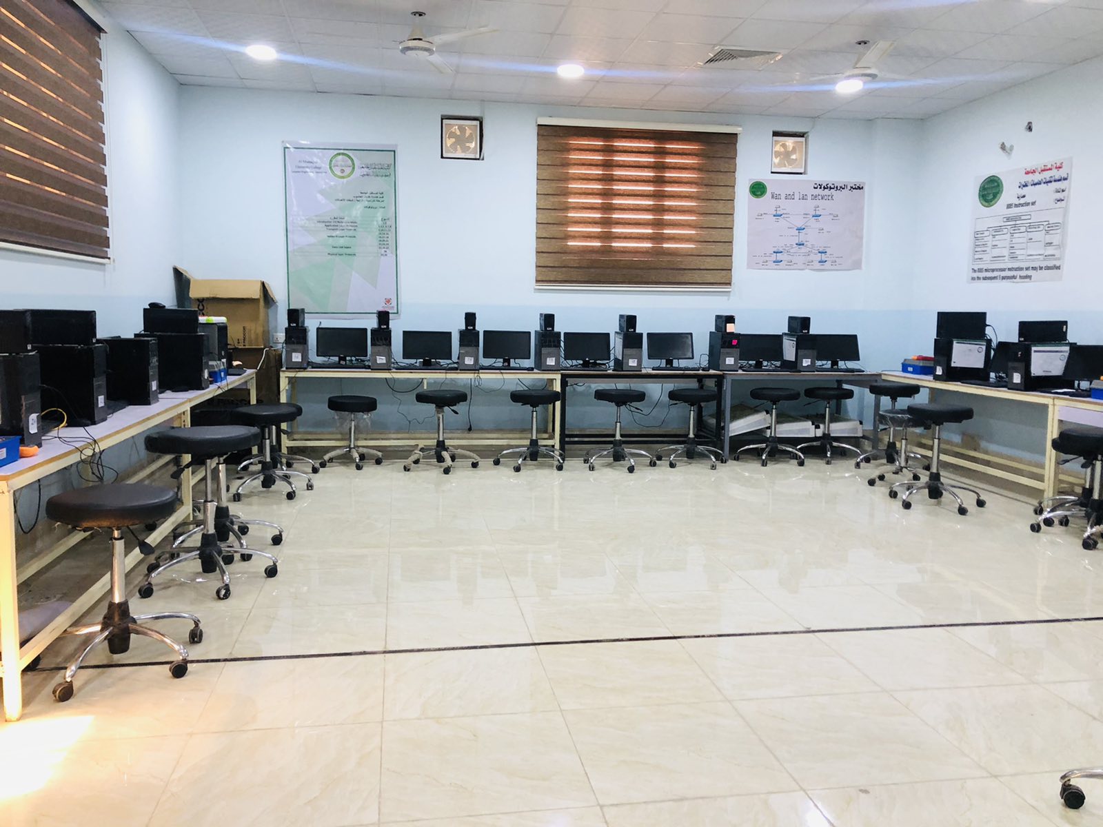 نشاط لجنة جودة المختبرات لقسم هندسة تقنيات الحاسوب