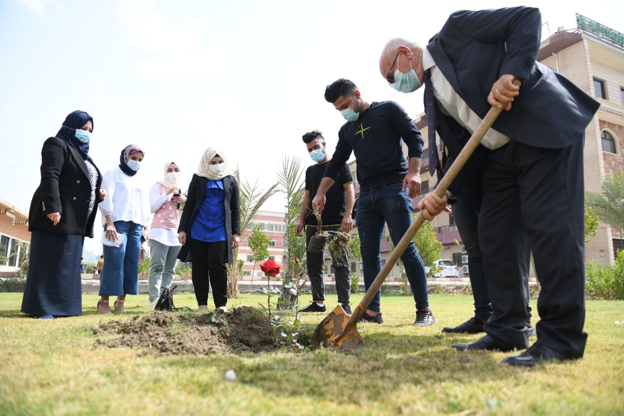  تحت شعار " تحسين الهواء لاجل القضاء على الوباء "