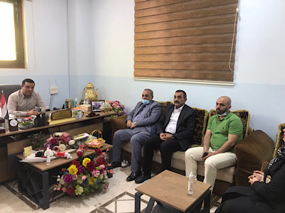 اللجنة المشرفة تعقد اجتماع لتنفيذ الامتحانات الحضورية 