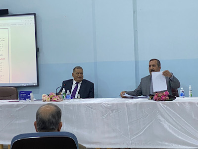 مجلس قسم القانون يشارك في الاجتماع الدوري مع السيد عميد كلية المستقبل الجامعة 