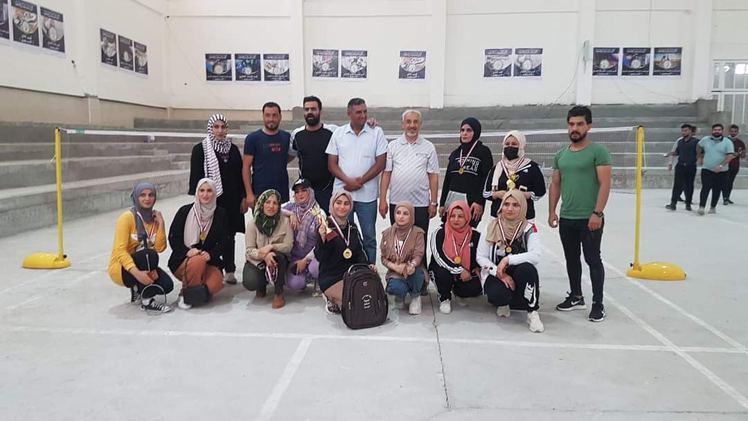 بطولة الريشة الطائرة للطالبات 