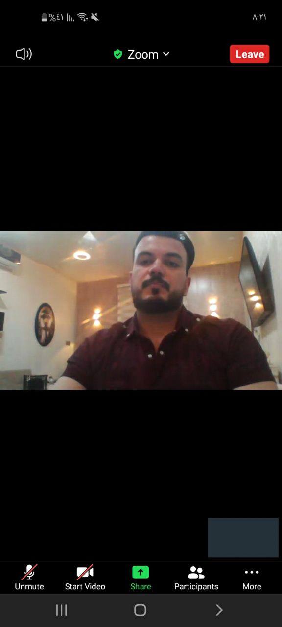 نظم في قسم التخدير ورشة علمية الكترونية للدكتور محمد زهير ناجي بعنوانSTR markers of ‏Y chromosome 