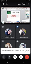 اقامة الحلقة الدراسية العلمية (السمنار) التاسع في قسم تقنيات الأشعة للعام الدراسي 2020 /2021