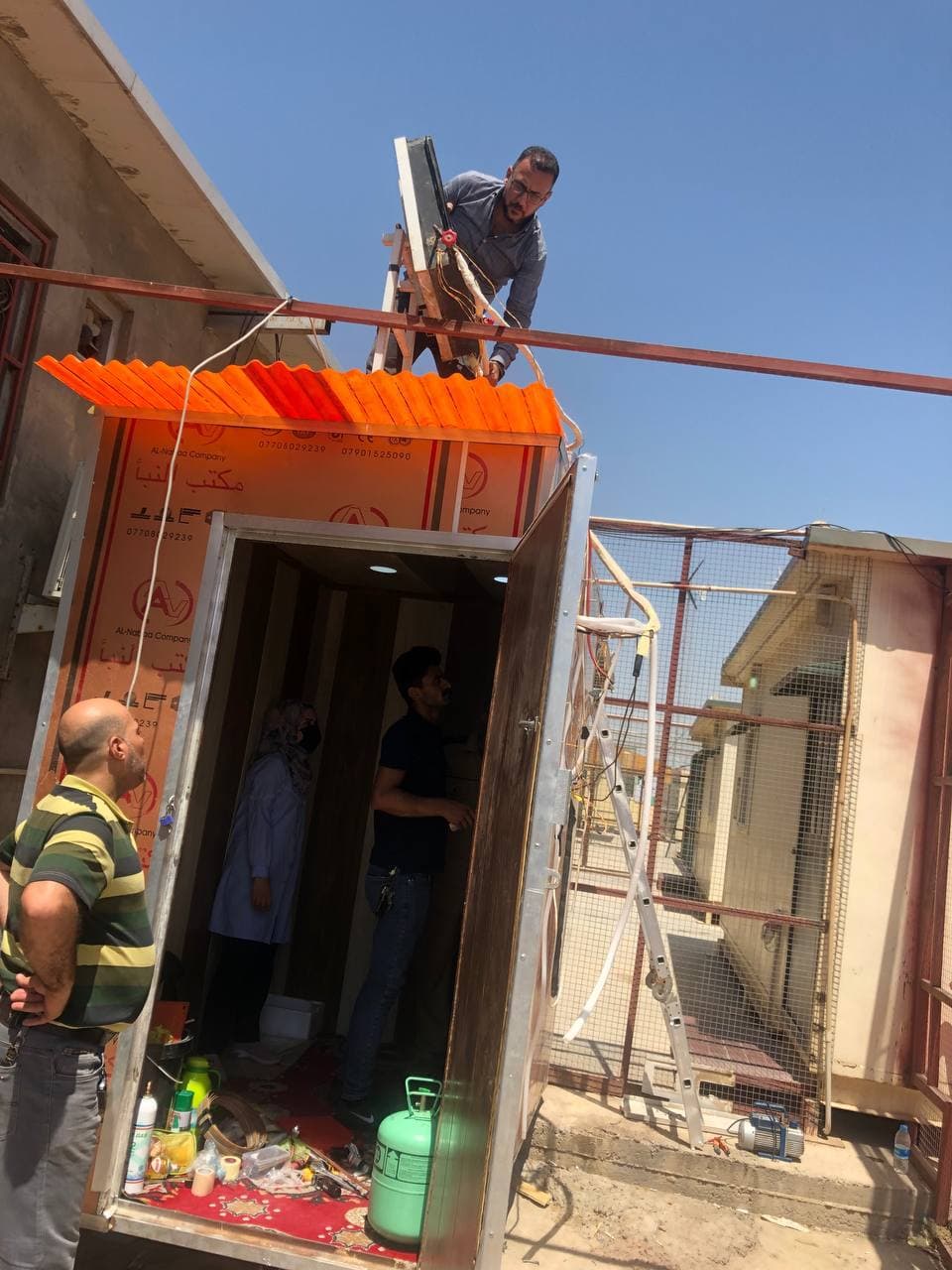 Promoting a Refrigeration Device Operated by a Hybrid Solar System