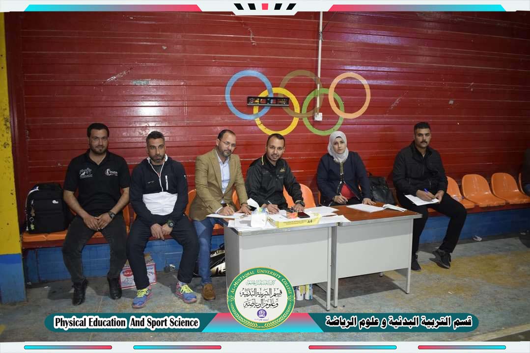 مشاركة للتدريسي ( م.م مثنى كاظم جاسم ) بطولة الريشه الطائره كحكم رئيسي