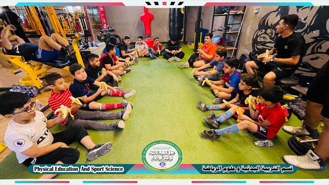 نشاط رياضي تطبيقي و تثقيفي للتدريسي ( م.د وليد خالد عبدالهادي )