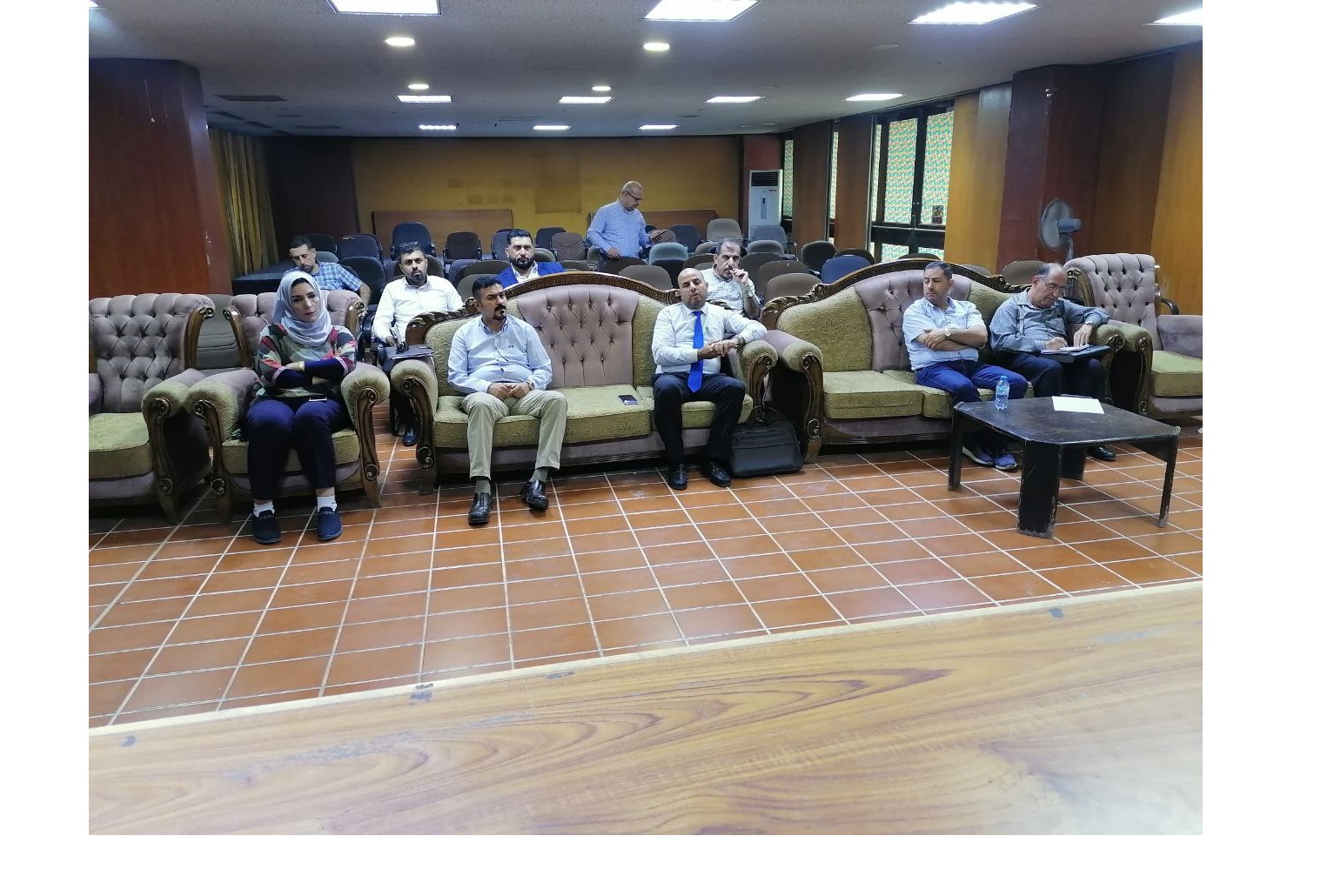 حضور التدريسين من قسم الهندسة الكيمياوية والصناعات النفطية الاجتماع الثاني للجنة العلمية لمؤتمر العلوم الهندسة الثالث