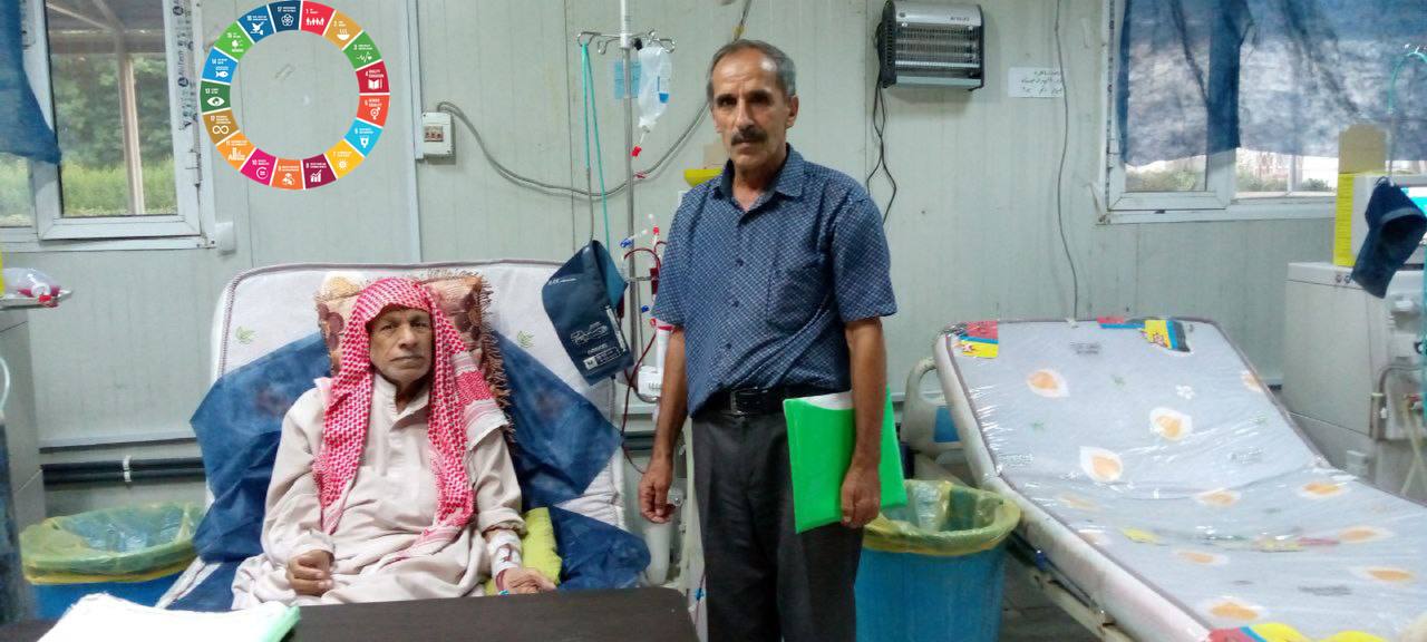 دورة تدريبية حول حصى الكلى لاحد تدريسي قسم الفيزياء الطبية في مستشفى مرجان التعليمي